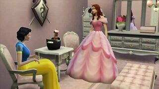 Snow White and Ariel LESBIAN Disney Fuck