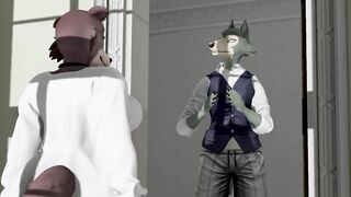 JUNO FROM BEASTARS GIVES LEGOSI A HELPING HAND - SECOND LIFE YIFF [WITH SOUND]