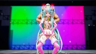 Enchanted hip dance with Tsumi-shiki Miku