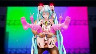 Enchanted hip dance with Tsumi-shiki Miku