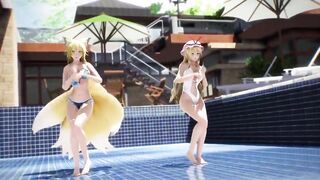 MMD Sexy Touhou Dance (So Much Loving You)