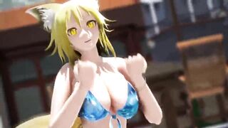 MMD Sexy Touhou Dance (So Much Loving You)