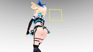 Hentai MMD - [MMD]DEEP BLUE TOWN ~紳士框~ (Hazy)