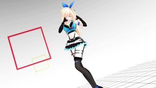 Hentai MMD - [MMD]DEEP BLUE TOWN ~紳士框~ (Hazy)