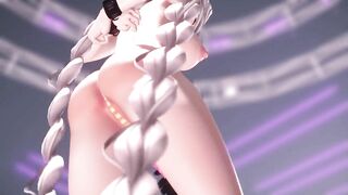 mmd r18 Akari-chan Vanilla Job Dance Boobs Version nonmosic 3d hentai lady like cum swallow