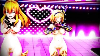 mmd r18 Djeeta Princess grandblue fantasy she become a whore after train her 3d hentai