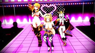 mmd r18 Djeeta Princess grandblue fantasy she become a whore after train her 3d hentai