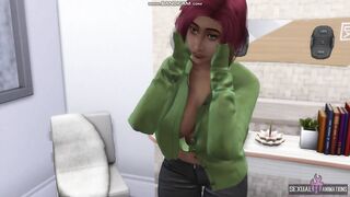 Couple is caught being unfaithful and ends up riding a tremendous threesome - Sexual Hot Animations