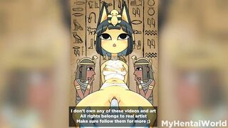 Ankha Hentai animation Compilation Fuck