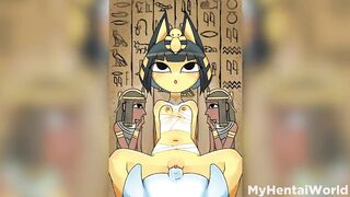 Ankha Hentai animation Compilation Fuck
