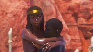 African Woman Gets Filled With BBC