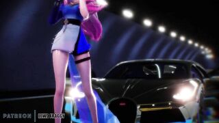 KDA Ahri - Popstar & Sex [MMD R-18]