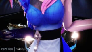 KDA Ahri - Popstar & Sex [MMD R-18]