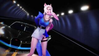 KDA Ahri - Popstar & Sex [MMD R-18]