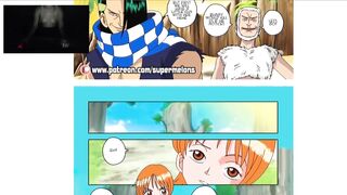 Nami Pulled Into a Great Orgy