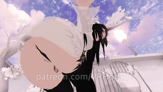 Thick Tattooed Angel Stops You At Gates Of Heaven For A Quick Ride Fuck VRChat POV Lap Dance