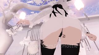 Thick Tattooed Angel Stops You At Gates Of Heaven For A Quick Ride Fuck VRChat POV Lap Dance