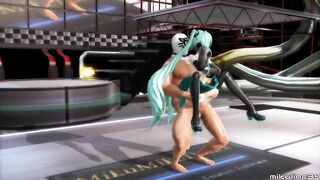 Hentai MMD - ミクのセックスねこみみスイッチ (Mikuline39)
