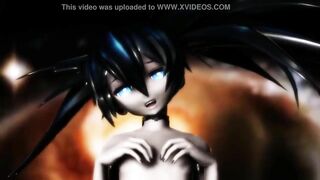 BlackRockShooter MMD Hentai Sexy hard