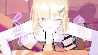 【ホロライブ WatsonAmelia】WatsonAmeliaがフェラチオで搾り取ってくれるだけ