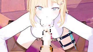 【ホロライブ WatsonAmelia】WatsonAmeliaがフェラチオで搾り取ってくれるだけ