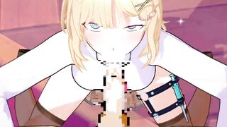 【ホロライブ WatsonAmelia】WatsonAmeliaがフェラチオで搾り取ってくれるだけ