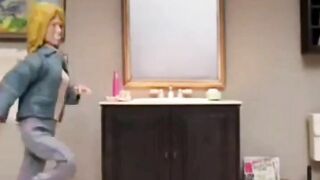 Cartoon female fart compilation