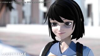 ADULT TIME Hentai Sex Headmaster Makes Tardy Classmates Fuck In Front Of Everyone