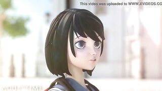 ADULT TIME Hentai Sex Headmaster Makes Tardy Classmates Fuck In Front Of Everyone