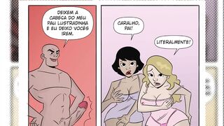 Hot sisters seduce dad to be able to go to the dance in the favela - HQ Porn Putarias na Favela - Home Camera