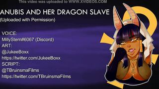 ANUBIS AND HER DRAGON SLAVE ASMR
