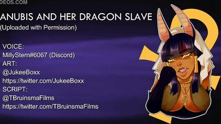 ANUBIS AND HER DRAGON SLAVE ASMR