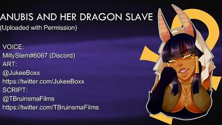ANUBIS AND HER DRAGON SLAVE ASMR