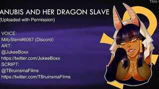 ANUBIS AND HER DRAGON SLAVE ASMR