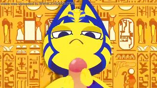 Ankha done by zone tan and minus 8