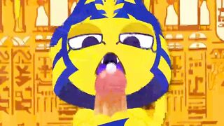 Ankha done by zone tan and minus 8