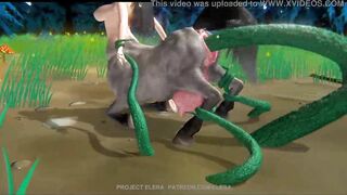 PROJECT ELERA Centaur and tentacles