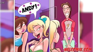 Learning with her girlfriend - The Naughty Home Tittle 5