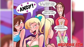 Learning with her girlfriend - The Naughty Home Tittle 5
