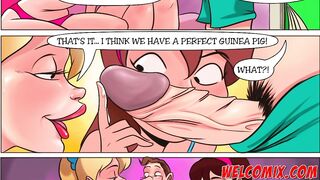 Learning with her girlfriend - The Naughty Home Tittle 5