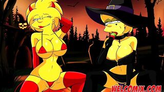 Halloween night with sex - The Simptoons