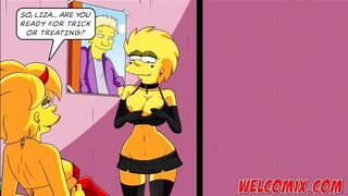 Halloween night with sex - The Simptoons