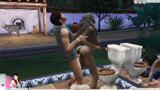 GRANNY HAVE SOME FUN SIMS 4