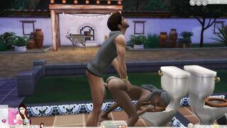 GRANNY HAVE SOME FUN SIMS 4