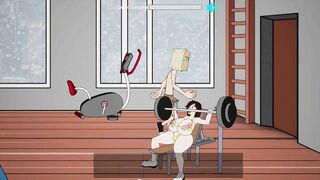 Fuckerman chapter 5 - sex gym