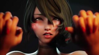 【MMD R-18 SEX DANCE】INTENSE TASTY BLOWJOB SWEET INTENSE PLEASURE おいしいセックス [MMD]