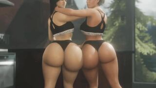 【3D HARD SEX SHOWS】INTENSE SEX NAUGHTY PERVERSE WHITE HOT SWEET PLEASURE激しいセックス[3D NSFW]