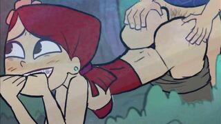 Total Drama Island Zoey X Eva Futa 18+