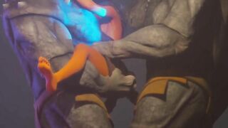 double anal Furry monsters