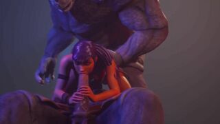 double anal Furry monsters